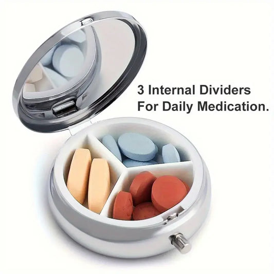 Unfiltered Poison Pill Box - 3 Compartment