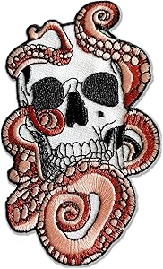 Octopus Skull Patch