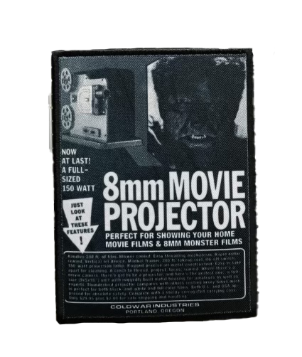 8MM MOVIE COLDWAR PATCH