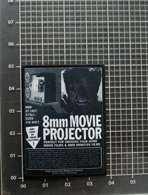 8MM MOVIE COLDWAR PATCH