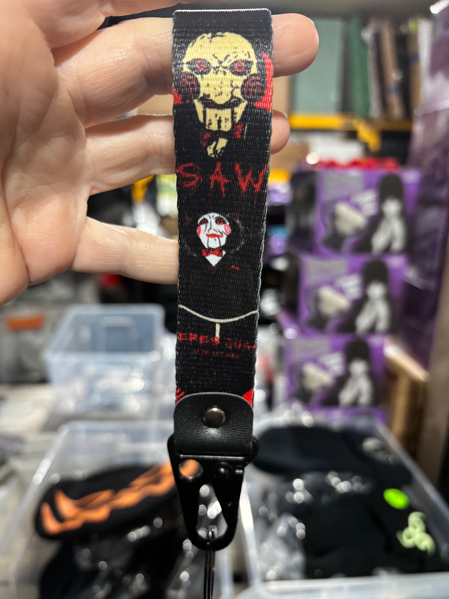 JIGSAW SAW KEYCHAIN