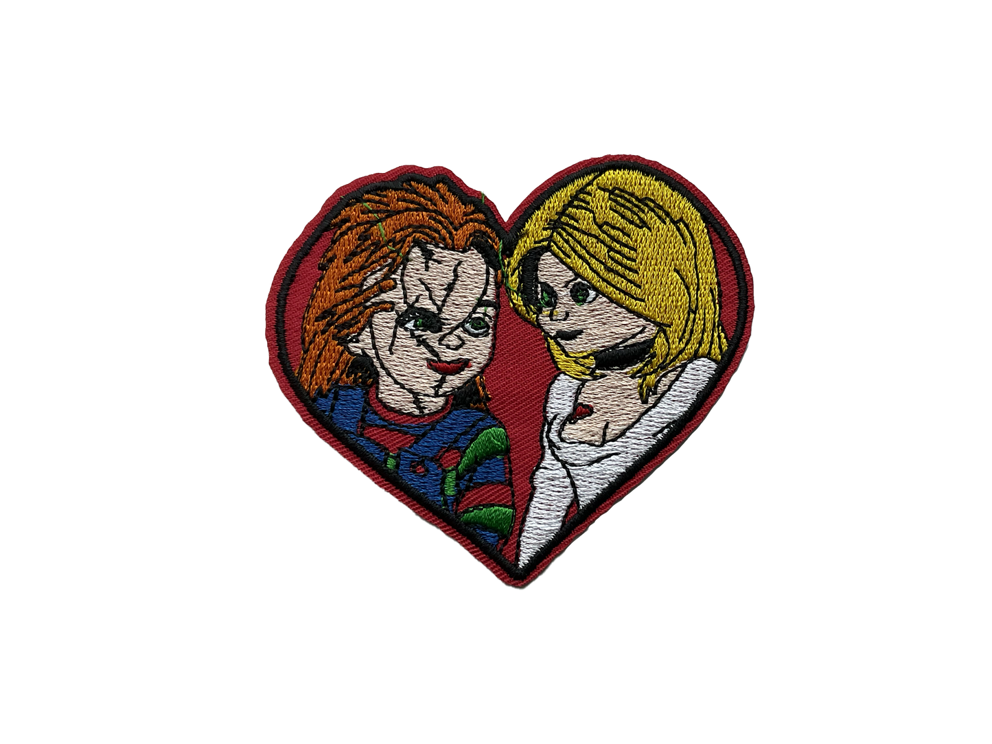 Chucky and Bride Heart Patch