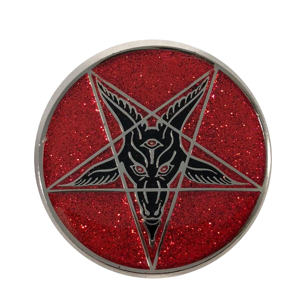 Goat Baphomet Enamel Pin