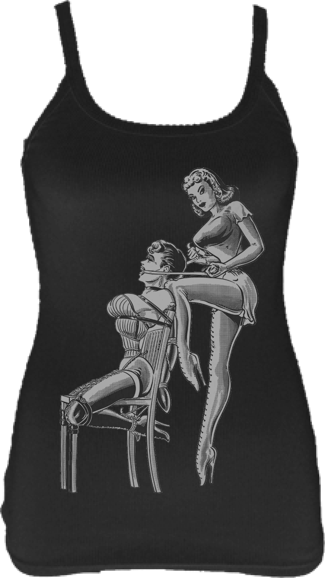 VINTAGE FETISH ART TANK TOP