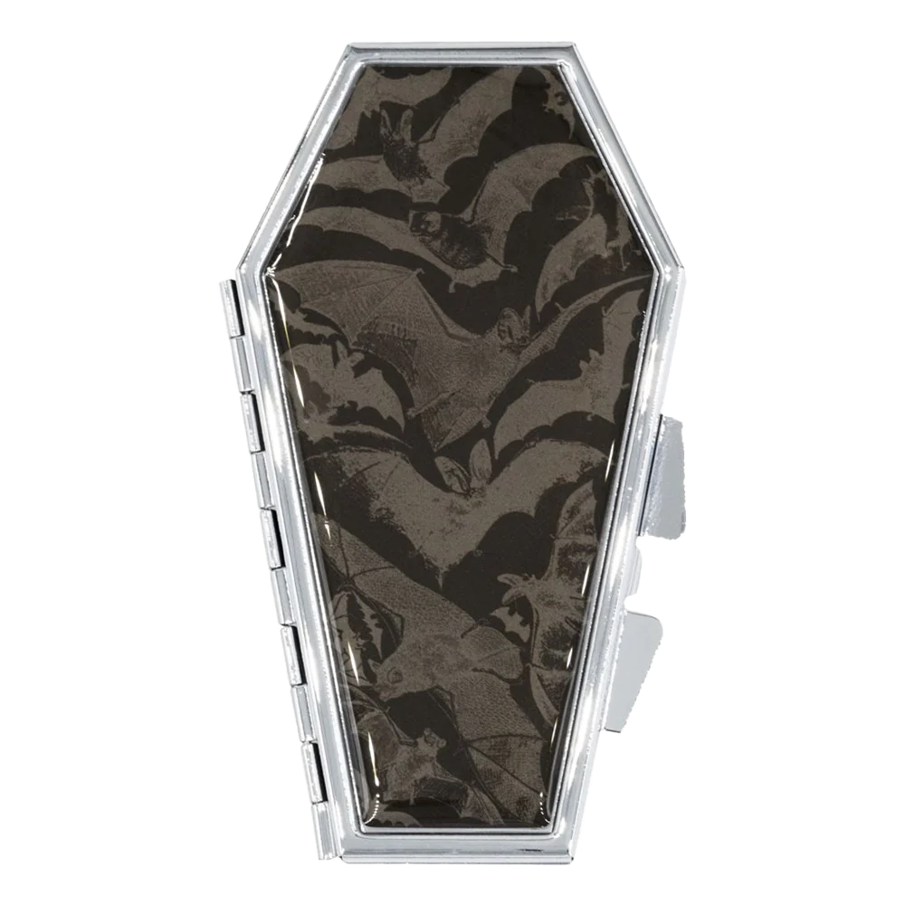 Realistic Bat Coffin Compact