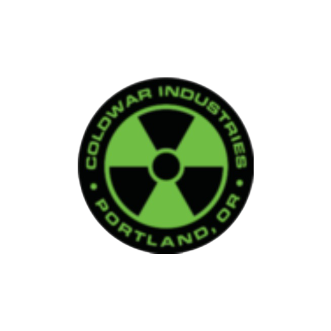 Coldwar Logo Glow Sticker Large