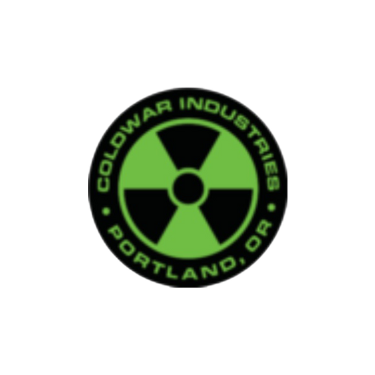 Coldwar Logo Glow Sticker Small