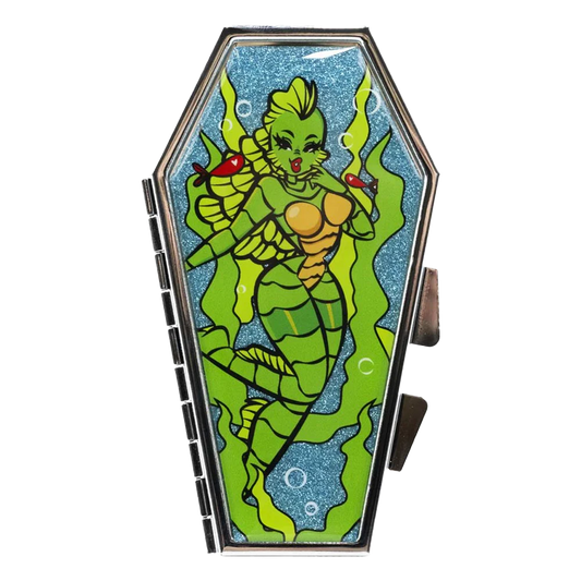 Creature Girl Coffin Compact