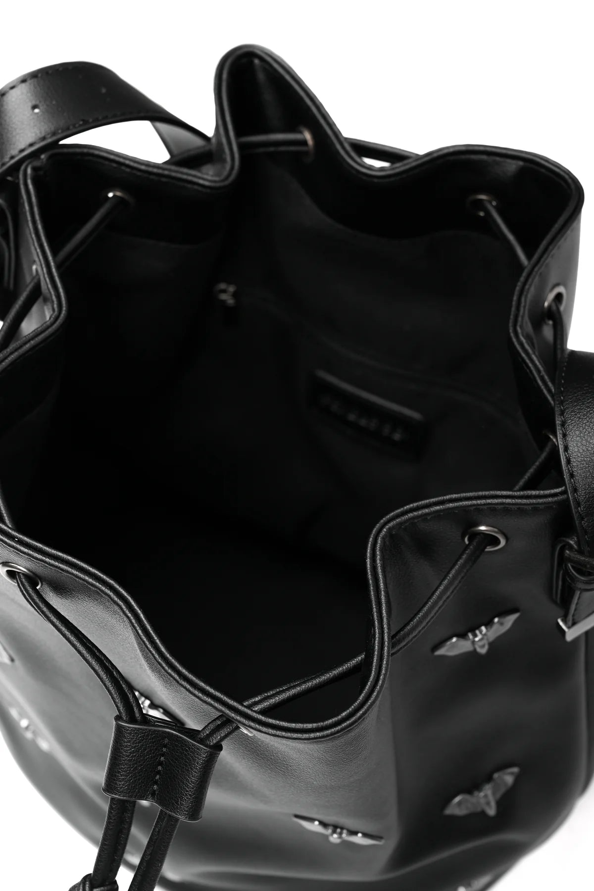 FOXBLOOD Bat Studded Bucket Bag