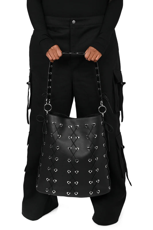 FOXBLOOD Lexi Corseted Tote Bag