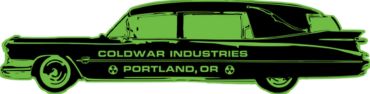 COLDWAR HEARSE STICKER