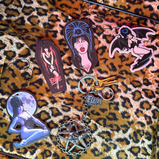 Elvira Red Coffin Air Freshener