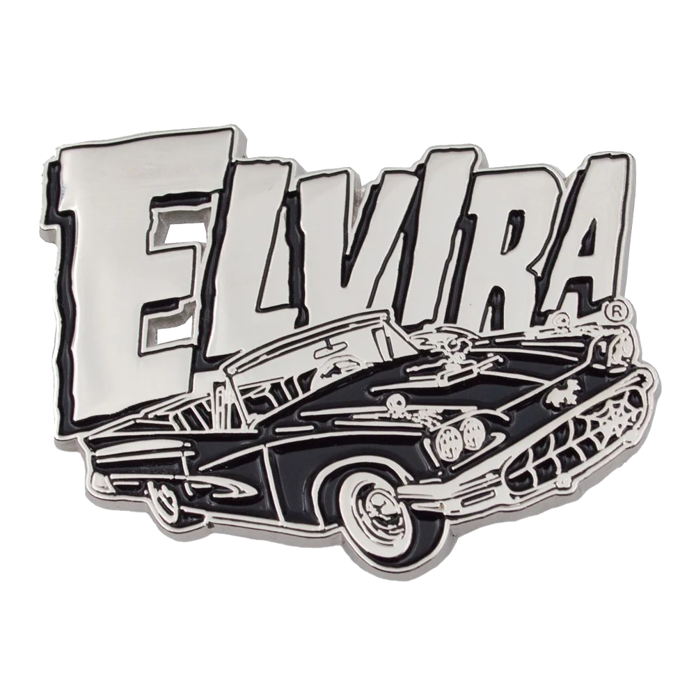 Elvira Macabre Mobile Enamel Pin