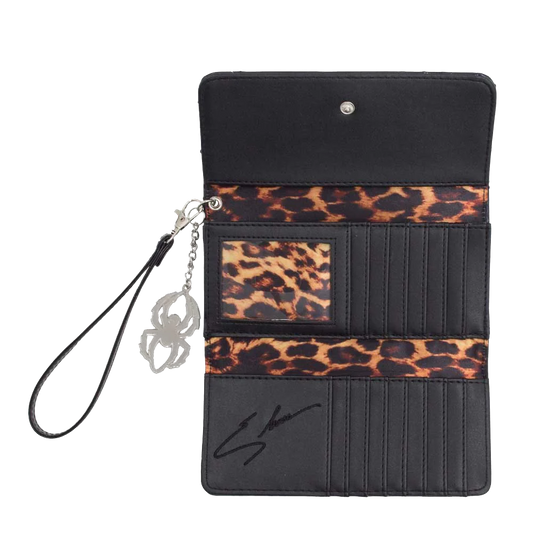 Elvira Macabre Mobile Black Web Wallet