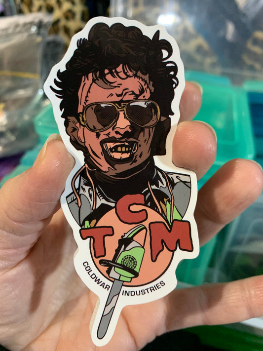 TEXAS CHAINSAW MASSACRE STICKER