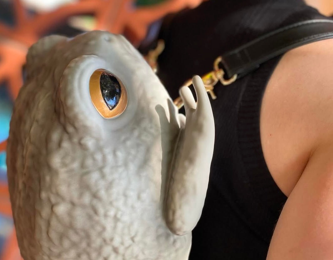 GREY RAIN FROG BACKPACK