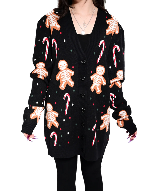 GINGERDEAD CARDIGAN SWEATER