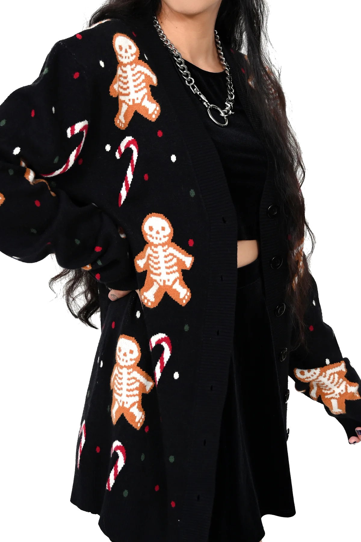 GINGERDEAD CARDIGAN SWEATER