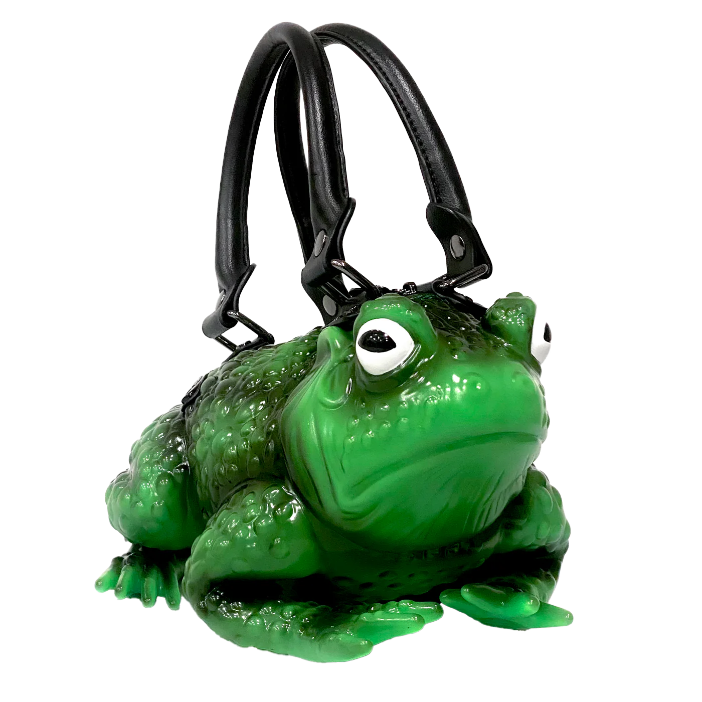 Green Glow in the Dark Toad Bag