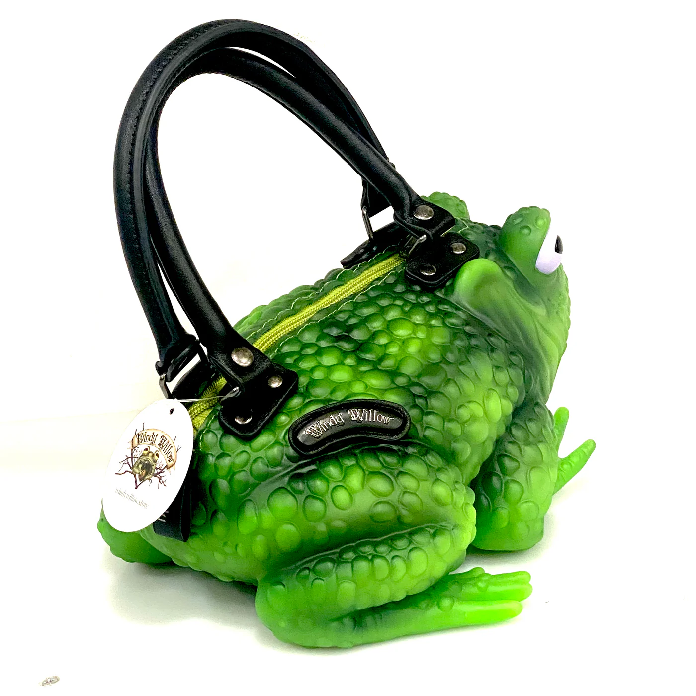 Green Glow in the Dark Toad Bag