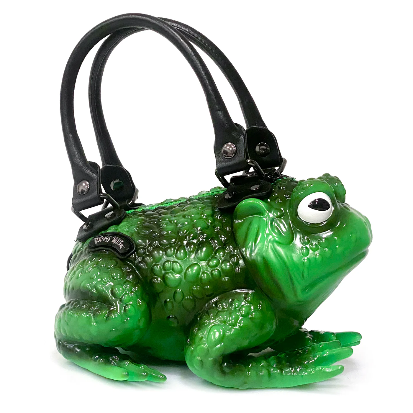 Green Glow in the Dark Toad Bag