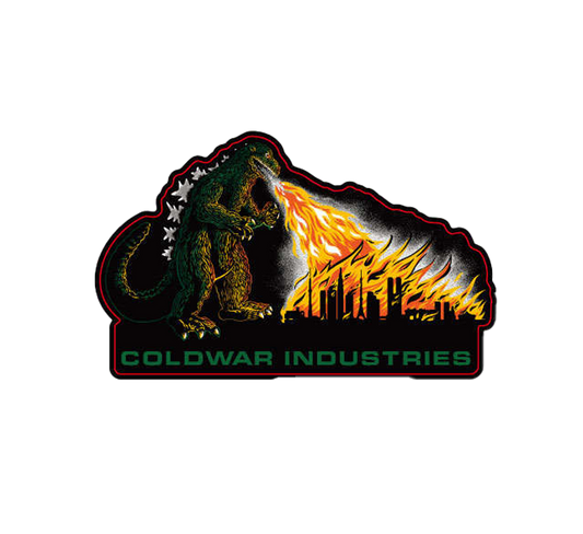 Coldwar Godzilla Sticker