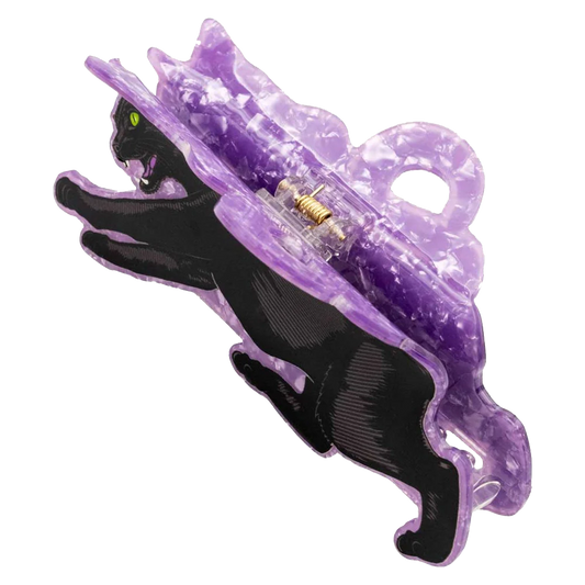 Black Cat Claw Clip