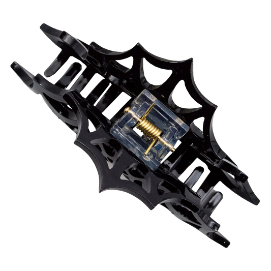 Spiderweb Hair Claw Clip Black