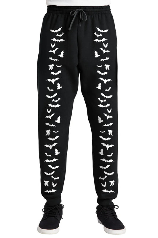 Vampire Bat Joggers White