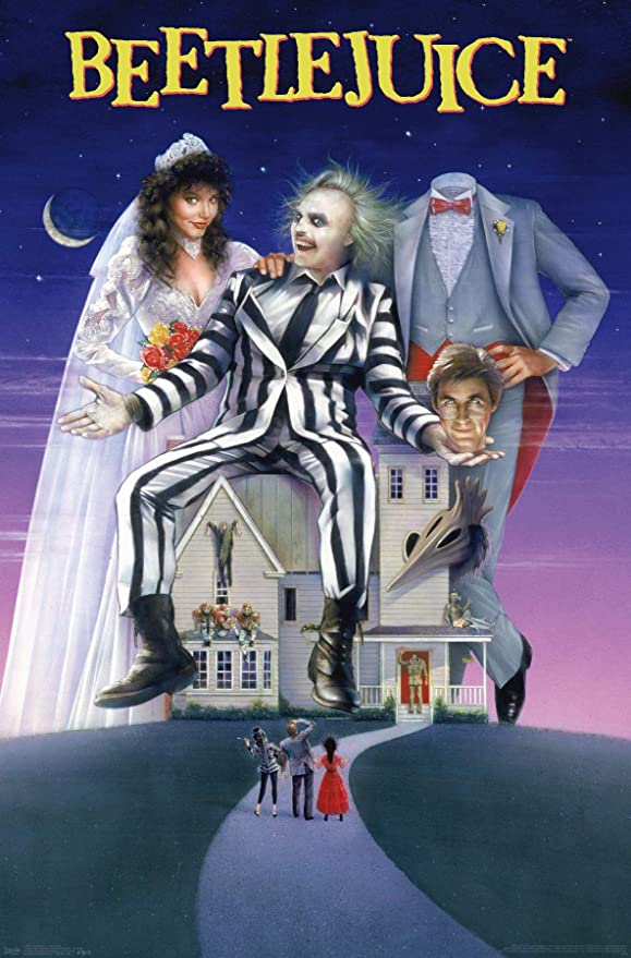 24x36 MOVIE POSTER- BEETLEJUICE VERSION A