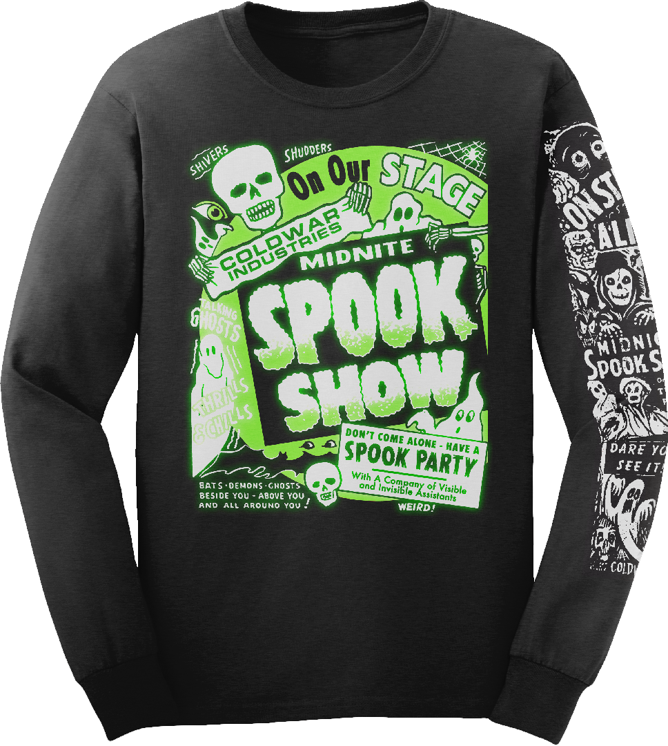 MIDNITE SPOOKSHOW LONG SLEEVE T-SHIRT