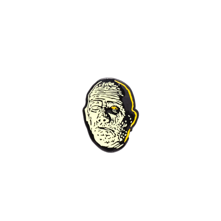 The Mummy Head Enamel Pin