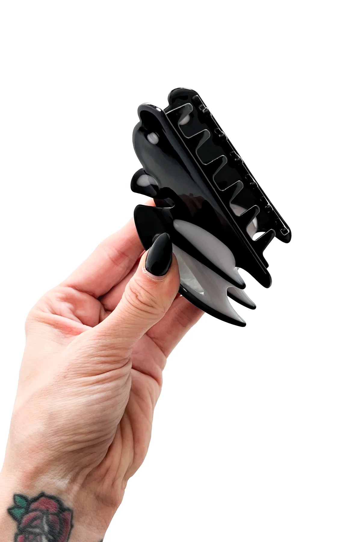 Foxblood Bat Claw Clip