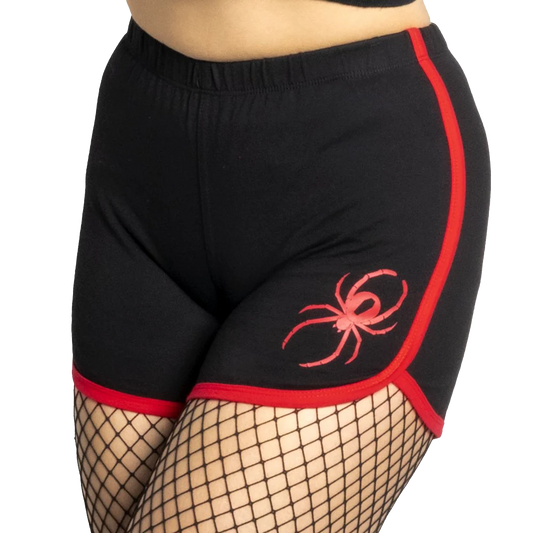 Black Widow Poison Womens Booty Shorts
