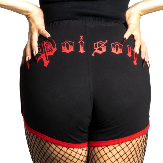 Black Widow Poison Womens Booty Shorts