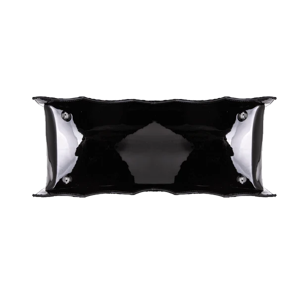 DAMASK BAT SHOULDERBAG IN BLACK