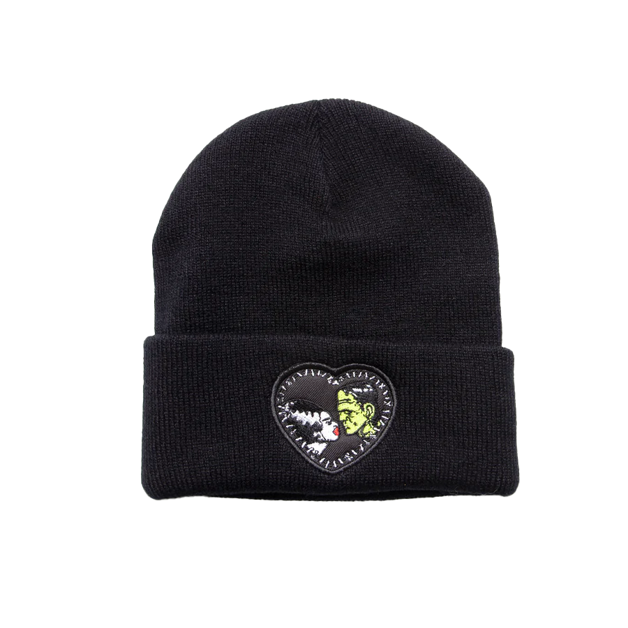 BRIDE OF FRANKENSTEIN HEART BEANIE