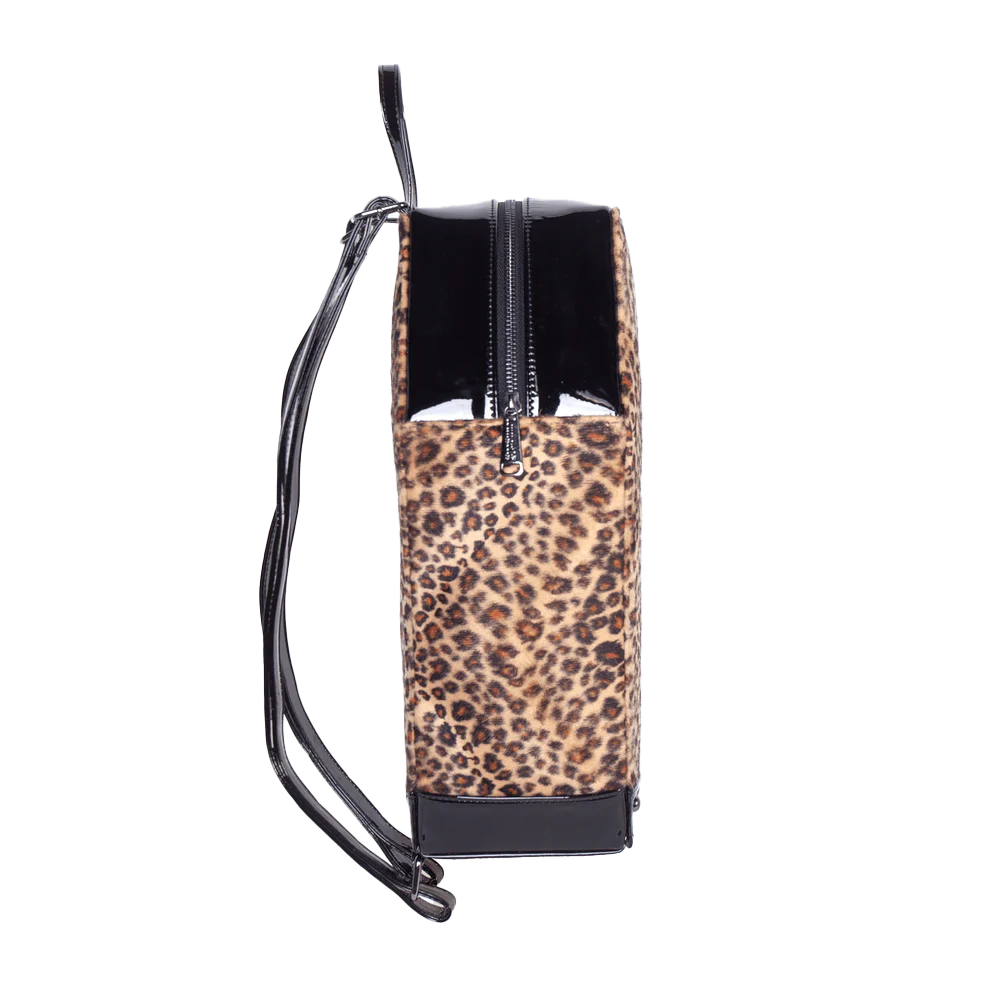 LEOPARD COFFIN BACKPACK