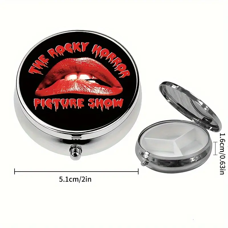ROCKY HORROR PILL BOX - 3 COMPARTMENT