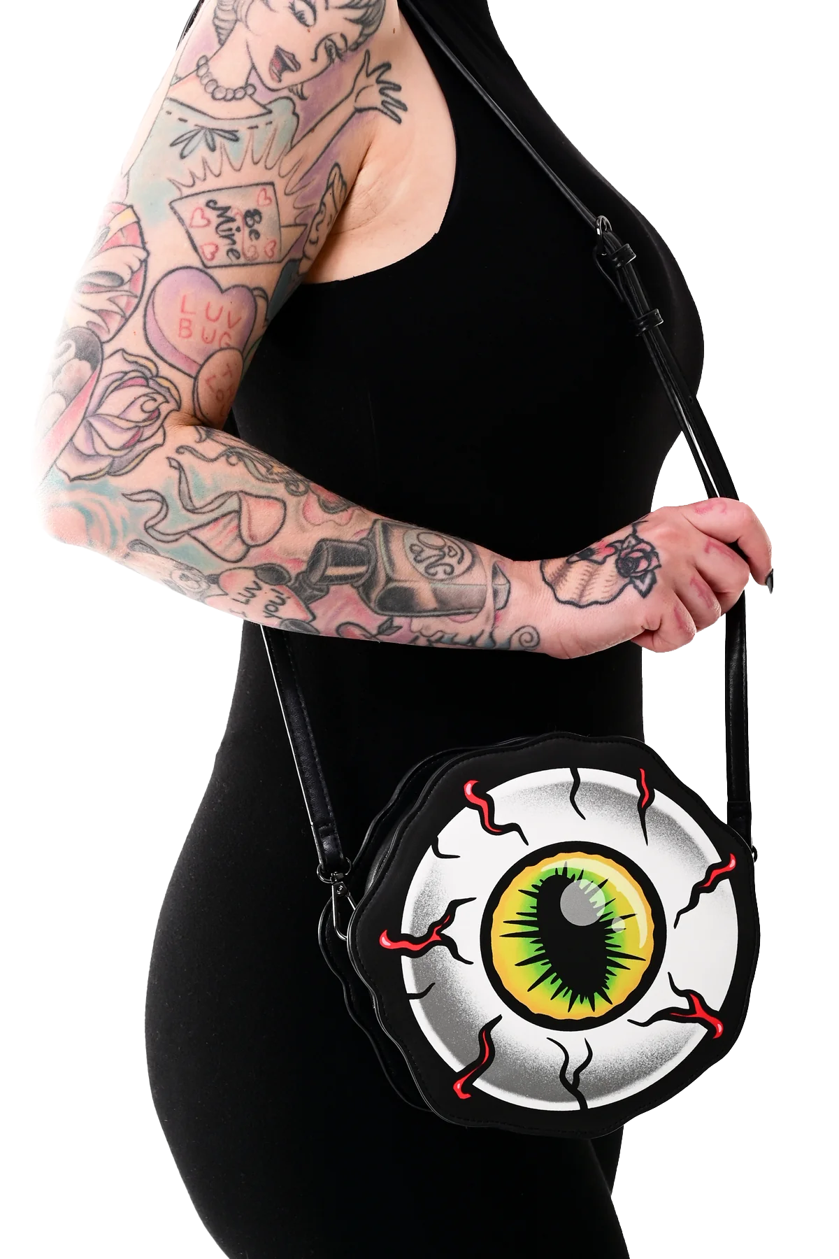 EYEBALL CROSSBODY PURSE