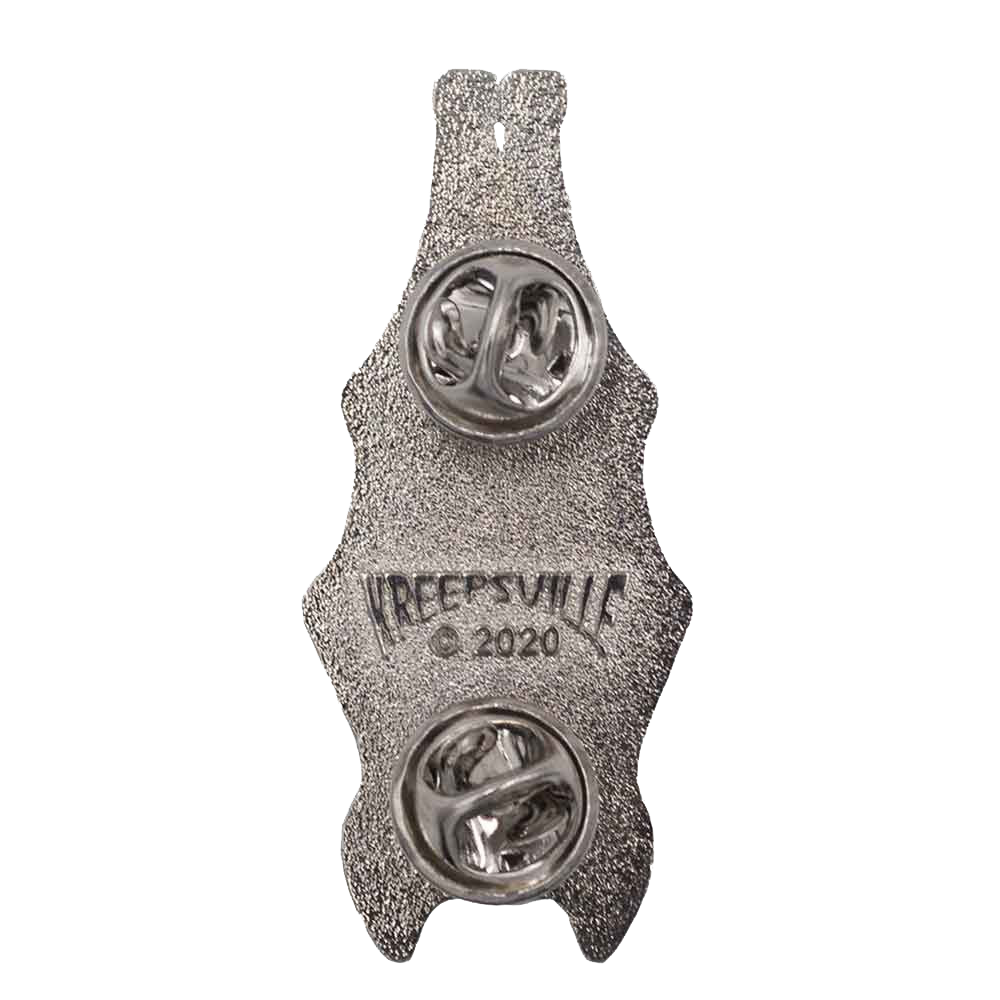 Hanging Bat Enamel Pin