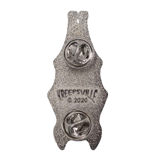 Hanging Bat Enamel Pin