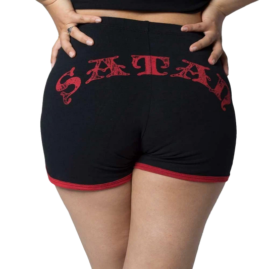 Satanic Goat Womens Booty Shorts