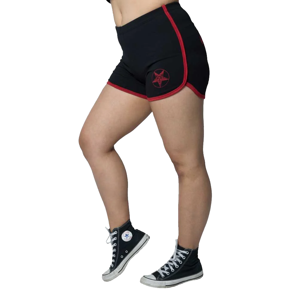 Satanic Goat Womens Booty Shorts