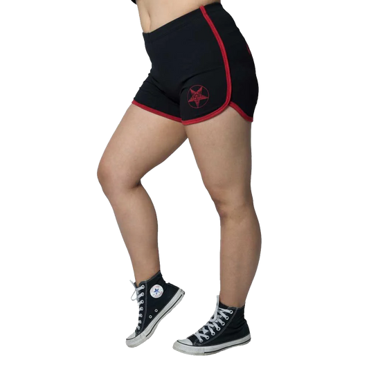 Satanic Goat Womens Booty Shorts
