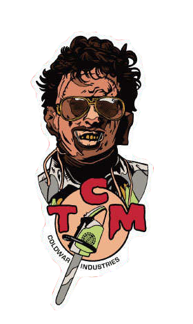 TEXAS CHAINSAW MASSACRE STICKER