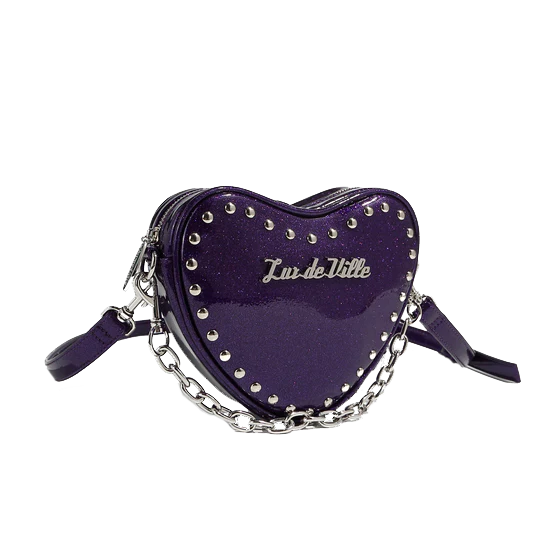 TAINTED LOVE TINY TOTE- POISONOUS PURPLE