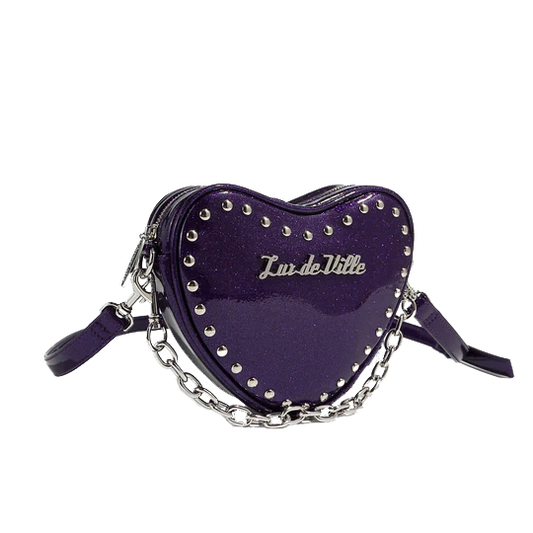 TAINTED LOVE TINY TOTE- POISONOUS PURPLE