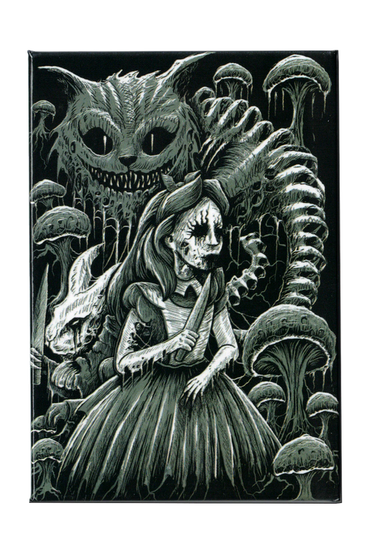 Macabre Metal Magnet- Alice in Murderland