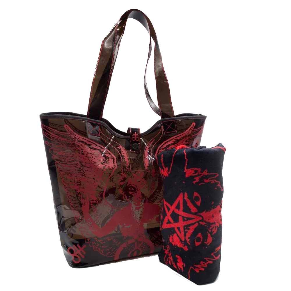 BAPHOMET PVC BEACH TOTE
